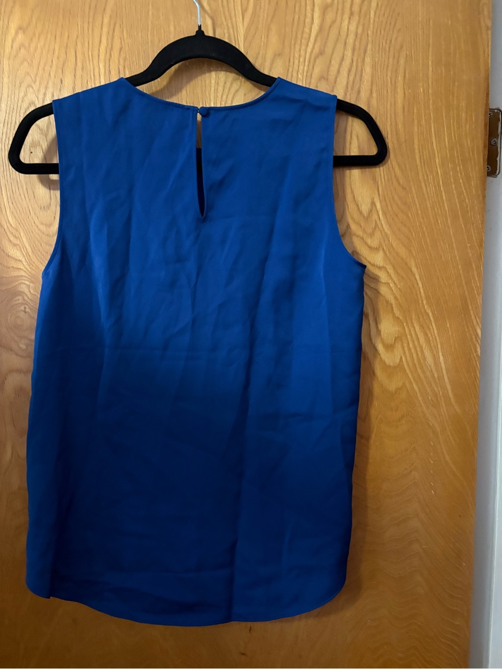 Banana Republic Sleeveless Shell Top - Cobalt Blue XS - Picture 5 of 5